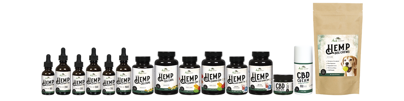 Hemp Product Lineup